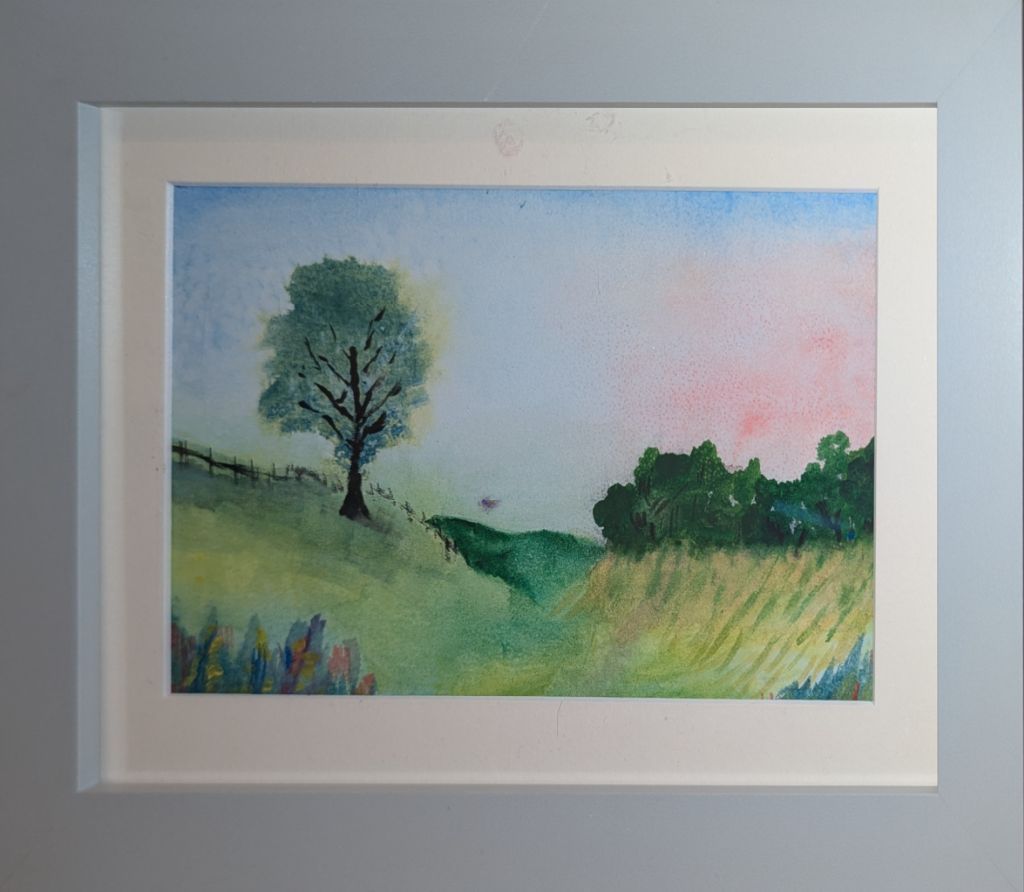 Serene Hills at Dusk
